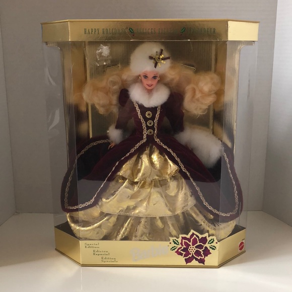 ⭐️Host Pick⭐️ - 1996 Barbie Happy Holidays - Picture 1 of 15